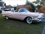 Pink Cadillac 1958 Series 62 Convertible