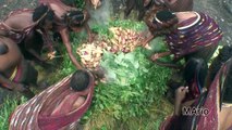Papua - Baliem Valley - Jiwika village festival - Dolina Baliem