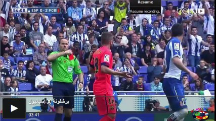 الدوري الإسباني: إسبانيول 0-2 برشلونة