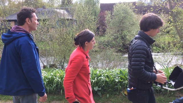 Tournage de l'émission Village préféré des Français