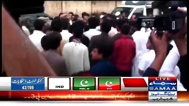 Breaking- Suspect Arrested in Lahore Cantt During Cantonment Polling