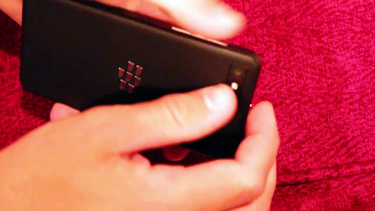 Blackberry Z10 Water Damage Indicator Sticker