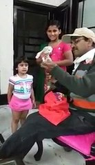 reaction of little girl when doctor injuct dog. must watch.
