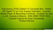 HopCentury ATSC Digital TV Converter Box - Watch HD Digital TV on Your Analog Television - Includes Media Player & Recording Functions - Suitable for Use in US, Canada & Mexico - With HDMI YPbPr RCA Coaxial Outputs for Easy Connecting Review