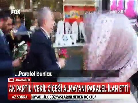 Ak Partili Metin Külünk kendisinden çiçek almayan karı kocayı 'Paralel yapı' ilan etti