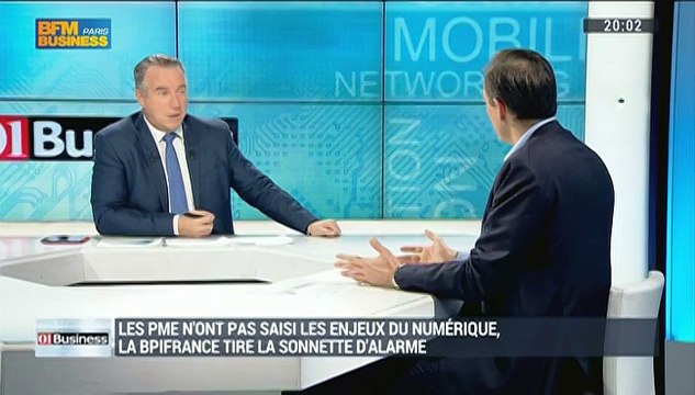 Bpifrance veut rendre les PME moins naïves face au numérique: Olivier Sichel - 25/04