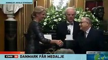PM Helle Thorning-Schmidt received the Wallenberg Centennial Medal