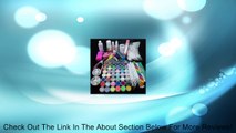 90PCS Glitter UV Gel Cleanser Primer Nail Art Kit Set Review