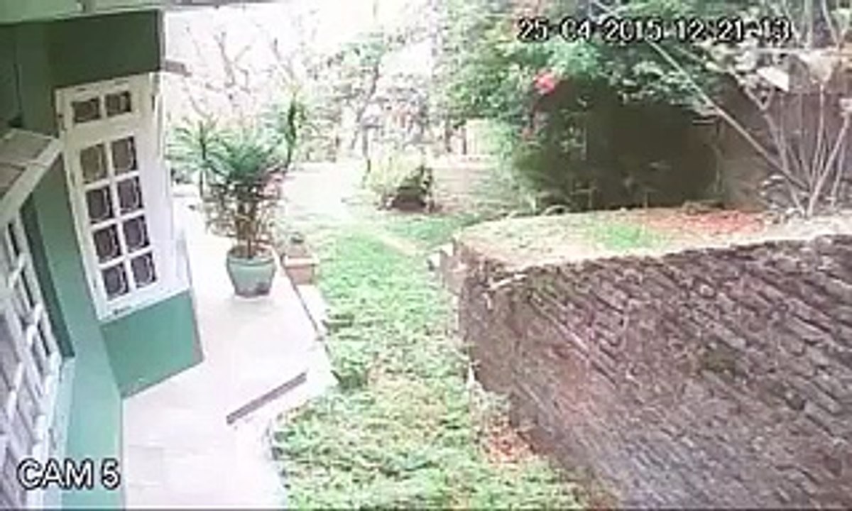 CCTV Footage of Intensity of Nepal Earthquake 25-04-2015