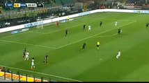 Inter Milan vs AS Roma De Rossi fantastic long range shot 25.04.2015