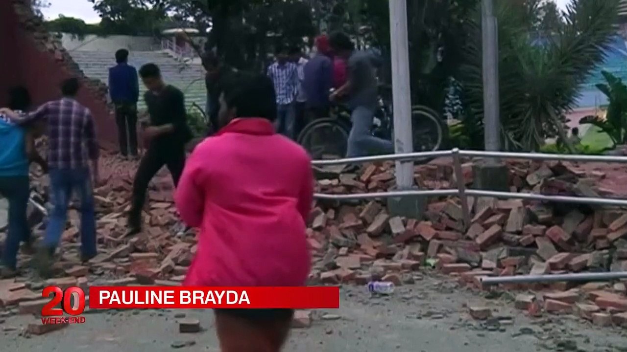 Séisme au Népal : "j'ai vu des temples devant moi s'écrouler"