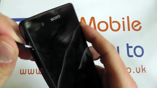 How To Insert & Remove MicroSD Memory Card - Sony Xperia Z