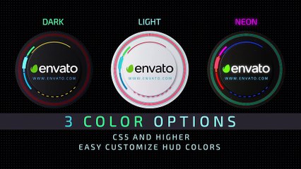 After Effects Project Files - Hi-Tech HUD Logo Reveal - VideoHive 9366164