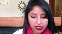 Evaliz Morales, (Hija del presidente Evo Morales) se solidariza con Ayotzinapa