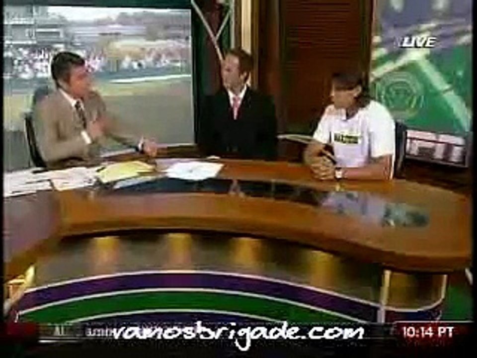 Rafael Nadal funny interview - 2R Wimbledon