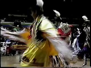 Native American Women's Fancy Shawl Pow Wow Dancers