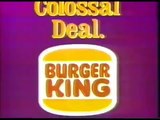 Burger King Commercial 1983