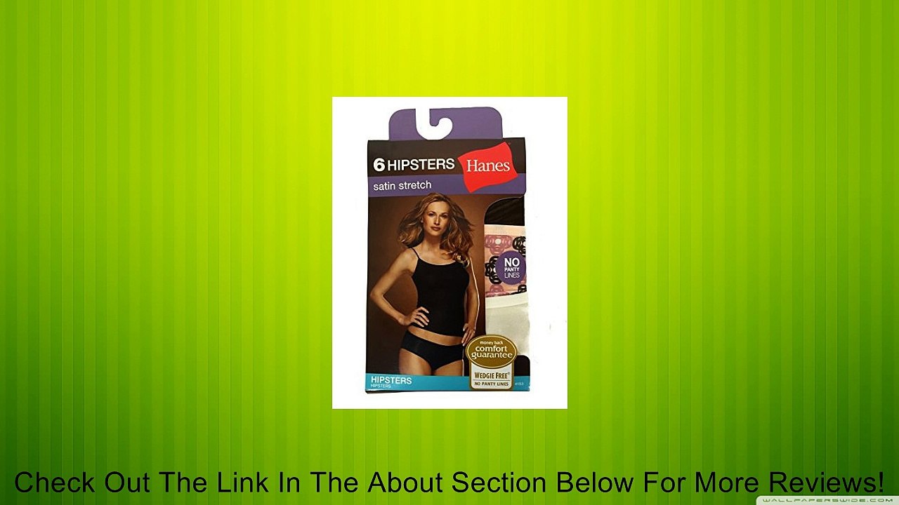 Hanes 6-Pack Body Creations Satin Hipster Review