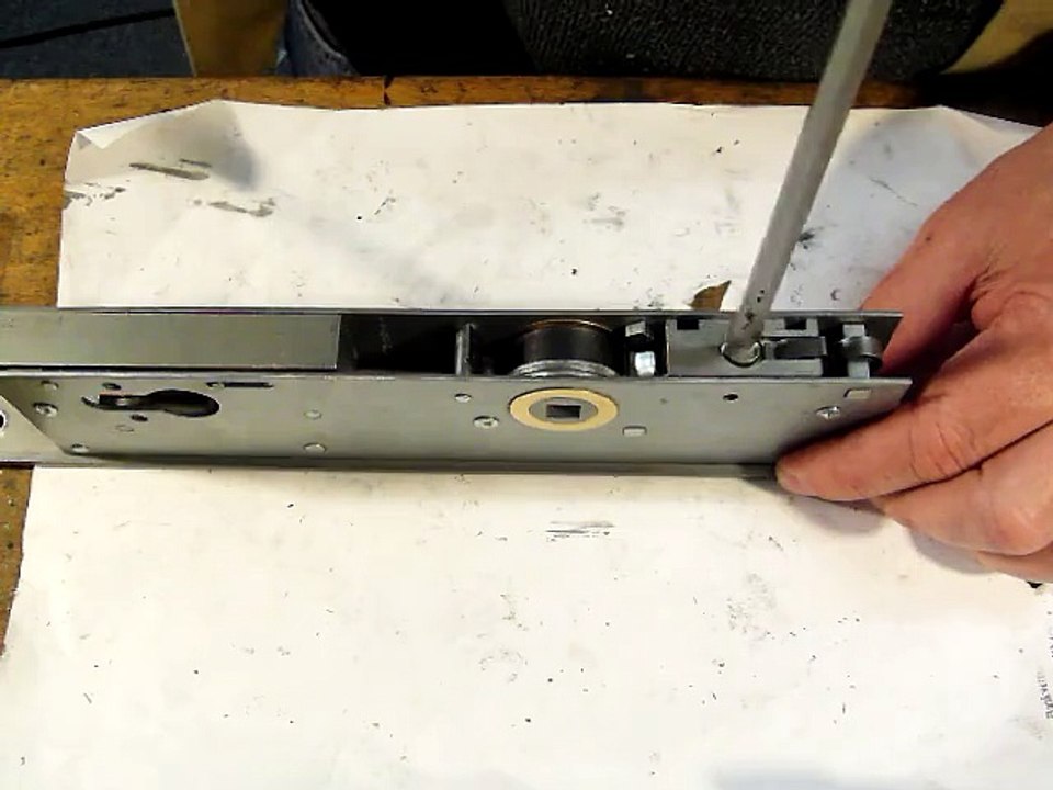 Fallen Schwenkriegelschloss Falle umbauen