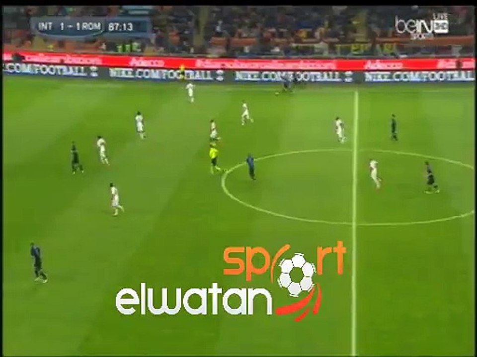 هدف فوز انتر ميلان فى روما