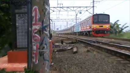 Electric Locomotive Kereta Listrik KRL Commuterline Jabotabek Bogor Jakarta