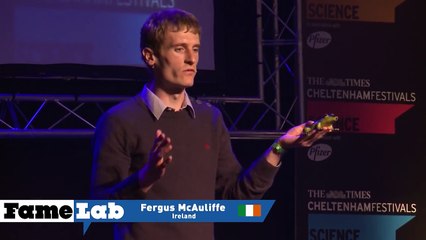 Fergus McAuliffe FameLab 2013 Intl Final