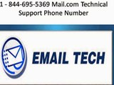 -1-844-695-5369- Mail.com technical support services Number