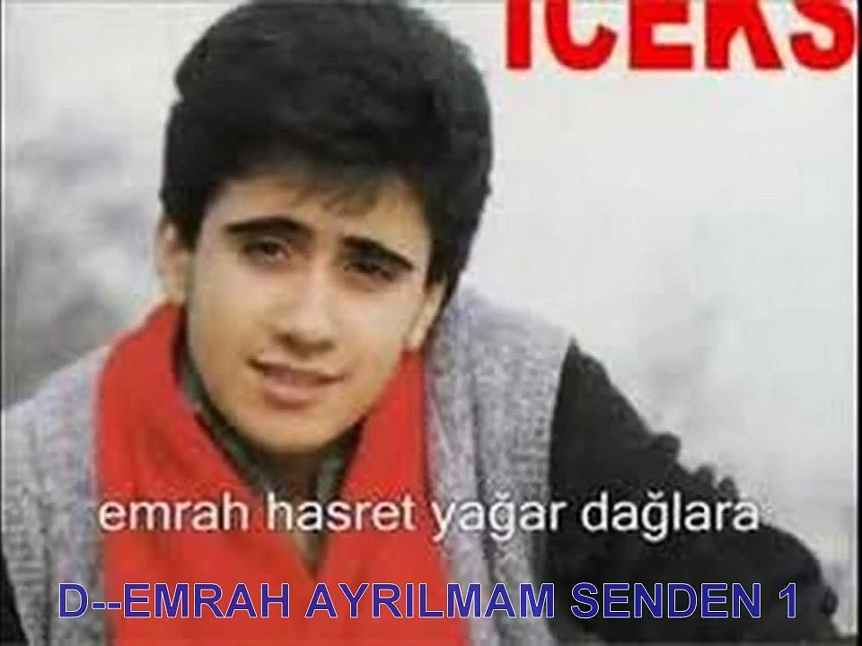 Emrah AYRILMAM SENDEN V 1 KARAOKE youtup ilk yeni