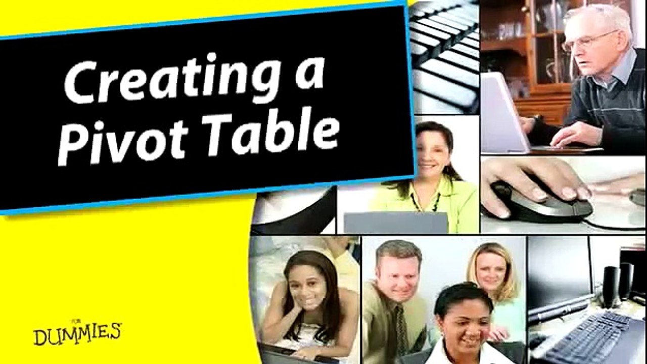 How To Create A Pivot Table In Excel 2007 For Dummies Video Dailymotion How To Create A Pivot Table In Excel 2007 For Dummies Video Dailymotion