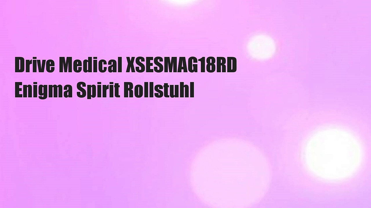 Drive Medical XSESMAG18RD Enigma Spirit Rollstuhl