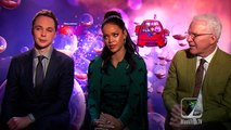 Rihanna, Jim Parsons and Steve Martin Interview for HOME