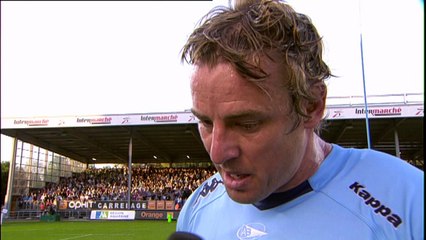 TOP14 - Bayonne-Grenoble: Interview Mark Chisholm (BAY) - J23 - Saison 2014/2015