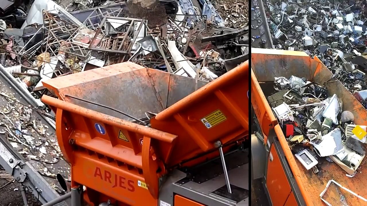 ARJES VZ 750 - Metallschrott / metal scrap