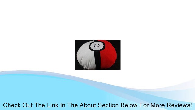 Pokemon 13 Poke Ball Pillow Stuffed Plush Toy Cushion Review