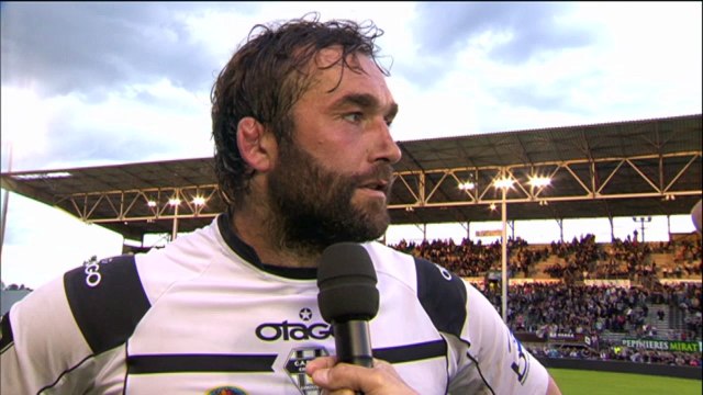 TOP14 - Brive-Montpellier: Interview Arnaud Méla (BRI) - J23 - Saison 2014/2015