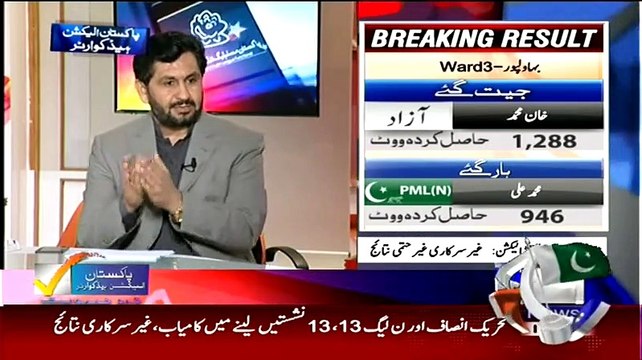 ▶ Saleem Safi - PTI has emerged as Only National Party, PMLN is shrinking to Centeral Punjab and Hazara -