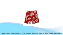 The Children's Wear Outlet Little Boys' 1 Piece Red Hawaiian Swimsuit Trunks Review