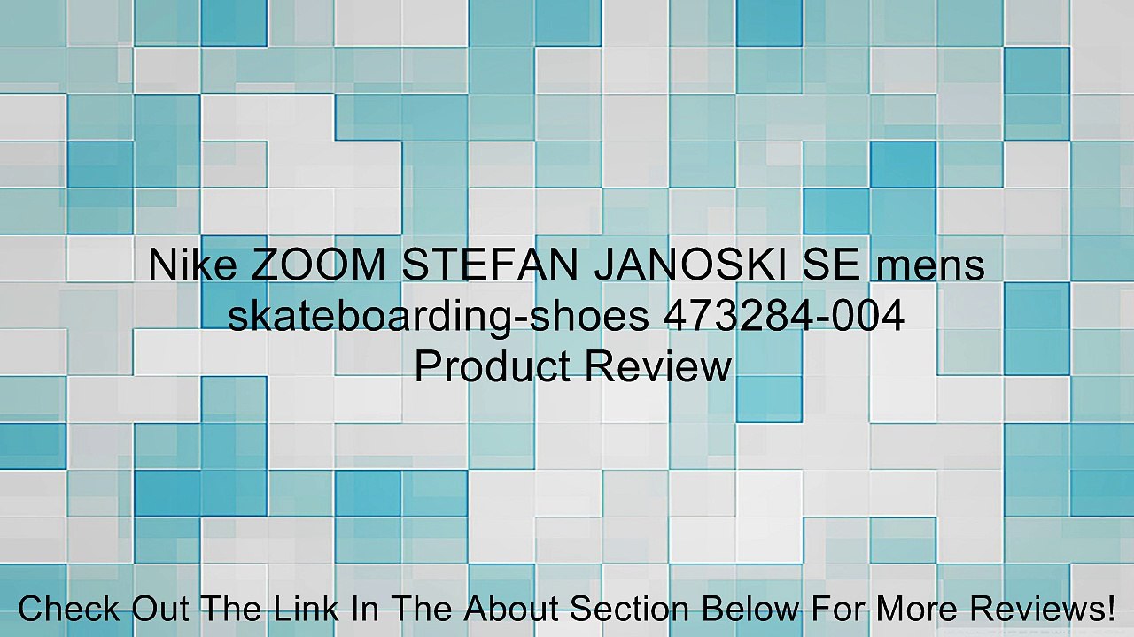 Nike ZOOM STEFAN JANOSKI SE mens skateboarding-shoes 473284-004 Review
