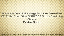 Motorcycle Gear Shift Linkage for Harley Street Glide EFI FLHXI Road Glide FLTRXSE EFI Ultra Road King Chrome Review