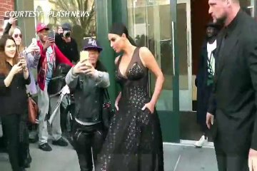 Kim Kardashian_ ANGRY As Photographer Stamps On Her Gown 2015 GossipsCorner