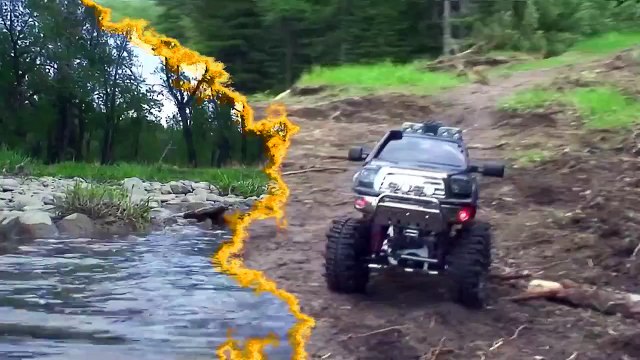 RC ADVENTURES - SCALE RC TRUCKS # 3 - Mud, Forest, & Water Trails! Tamiya Toyota Tundra 4X4