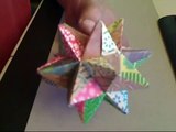 How to fold an Origami Modular Star