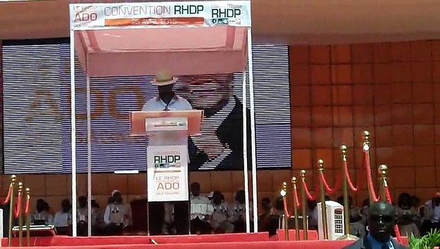 Investiture RHDP : Discours ADO 2/2