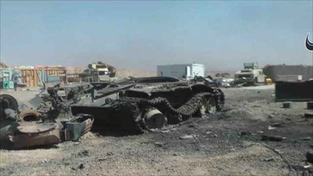 تفجيرات في معبر طريبيل الحدودي بين العراق والأردن