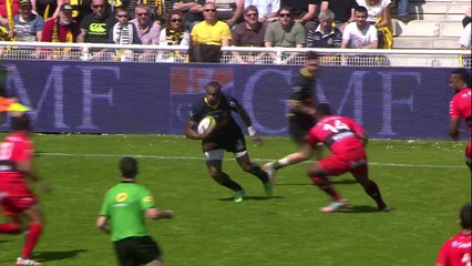 TOP14 - La Rochelle  - Toulon: Essai Kini Murimurivalu (LAR) - J23 - Saison 2014/2015