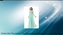 Ikerenwedding Women's Straps Lace Chiffon Top 2015 Open Back Long Party Dress Review