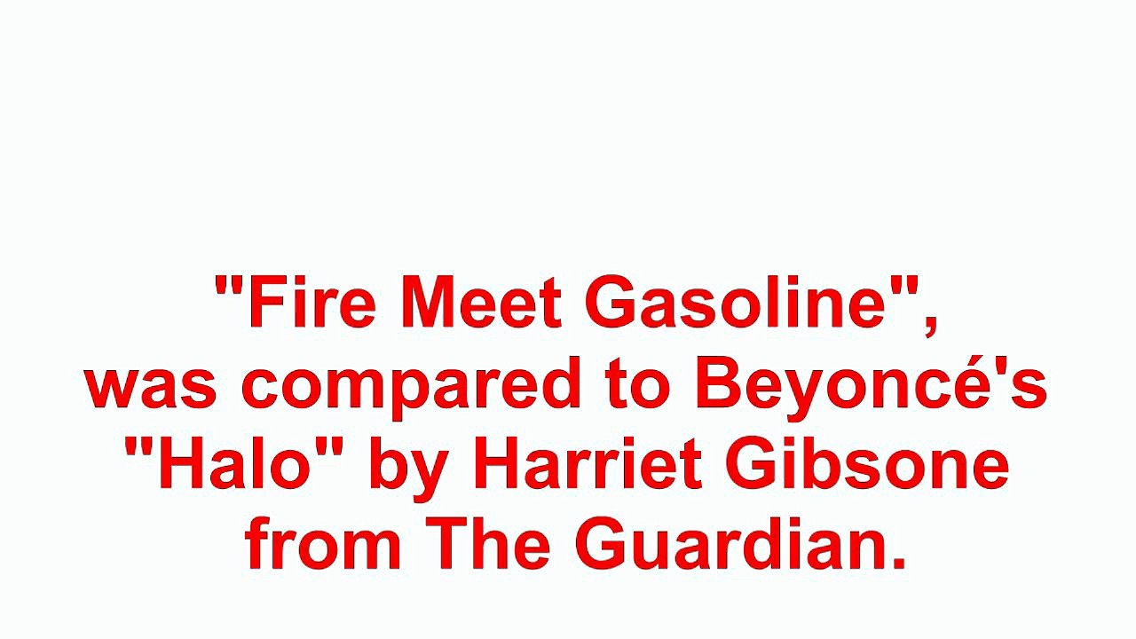 Sia's 'Fire Meet Gasoline' Vs. Beyonce's 'Halo' ?