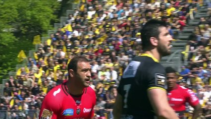 TOP14 - La Rochelle  - Toulon: Essai Mamuka Gorgodze (LAR) - J23 - Saison 2014/2015