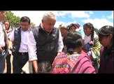 Presidente Otto Pérez Molina entregó Centro de Salud en aldea Vixbén en Huitán