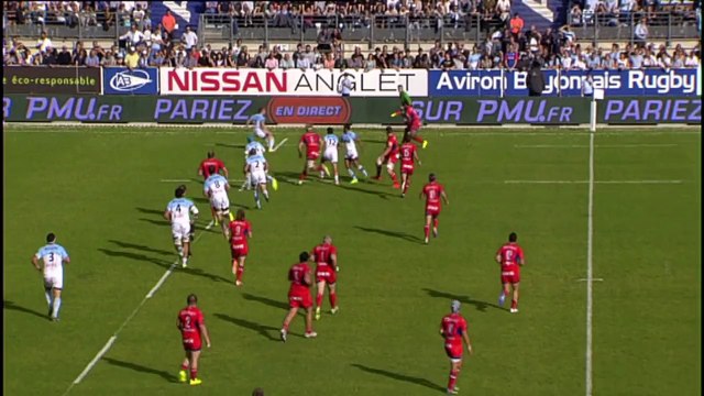 TOP14 - Bayonne - Grenoble: Essai 1 Scott Spedding (BAY) - J23 - Saison 2014/2015